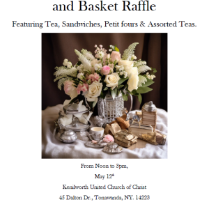 Mother’s Day Tea and Basket Raffle